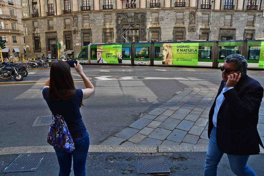 Pubblicità-Tram-Milano