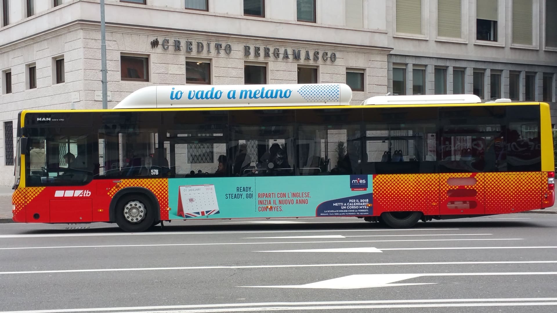 pubblicita autobus bergamo