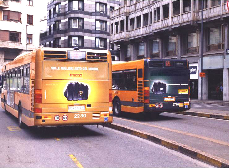 Pubblicità Autobus Pavia