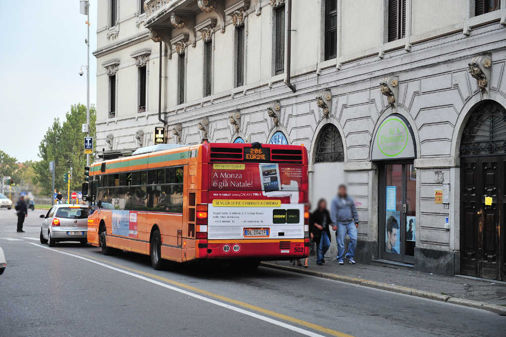Pubblicità Autobus Monza e Brianza, Milano, Bergamo, Lodi, Brescia, Cremona, Mantova