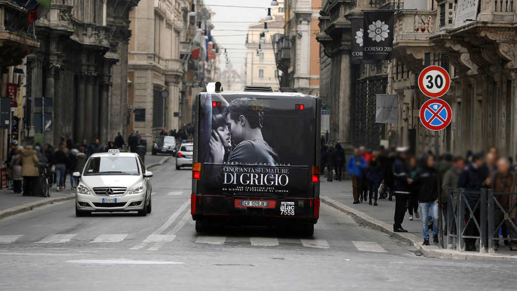 Pubblicità sul Pullman Bologna, Ferrara, Modena