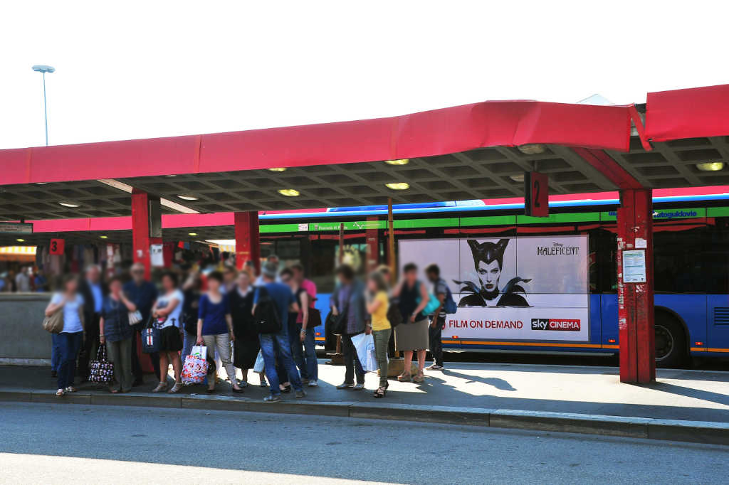 Pubblicità su Autobus Torino