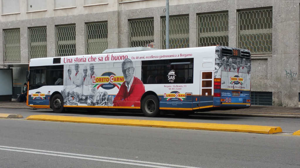 Pubblicità Autobus Bergamo