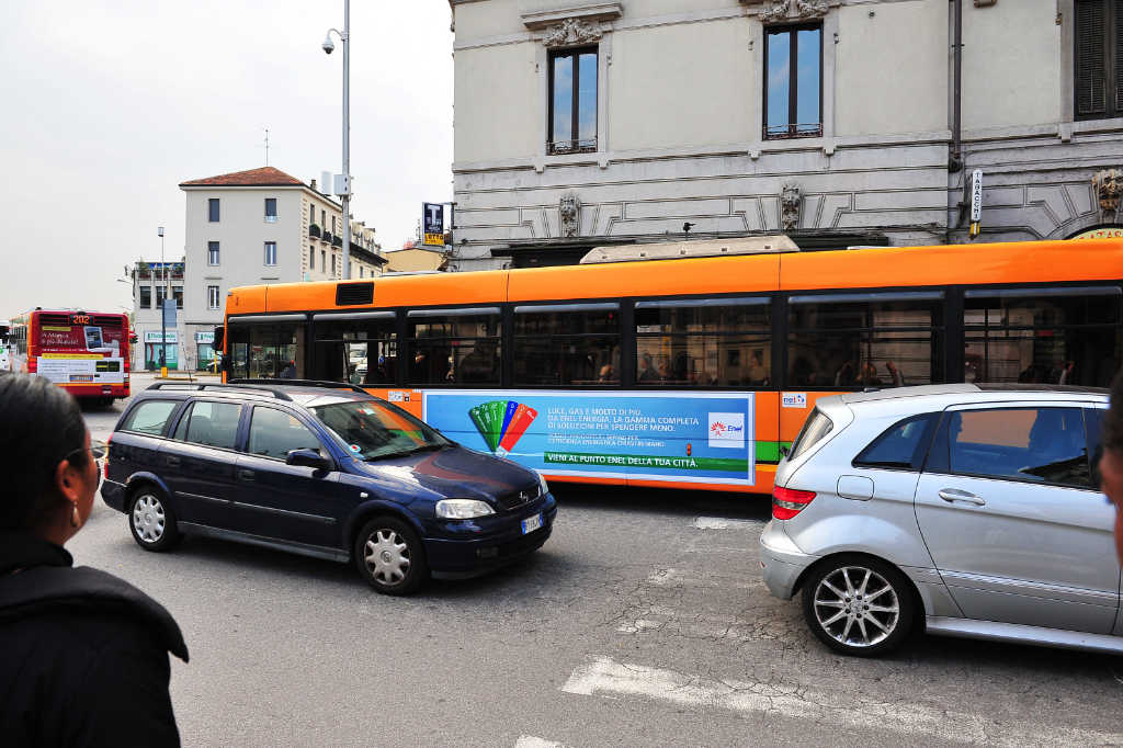 Pubblicità Corriera Milano