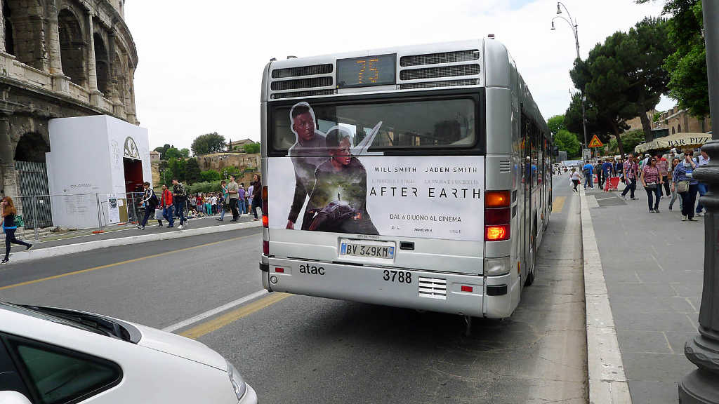 Pubblicità su Autobus Roma