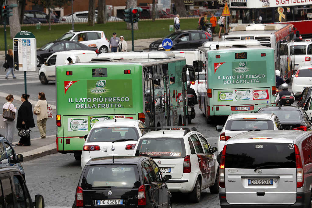 Pubblicità su Autobus Roma