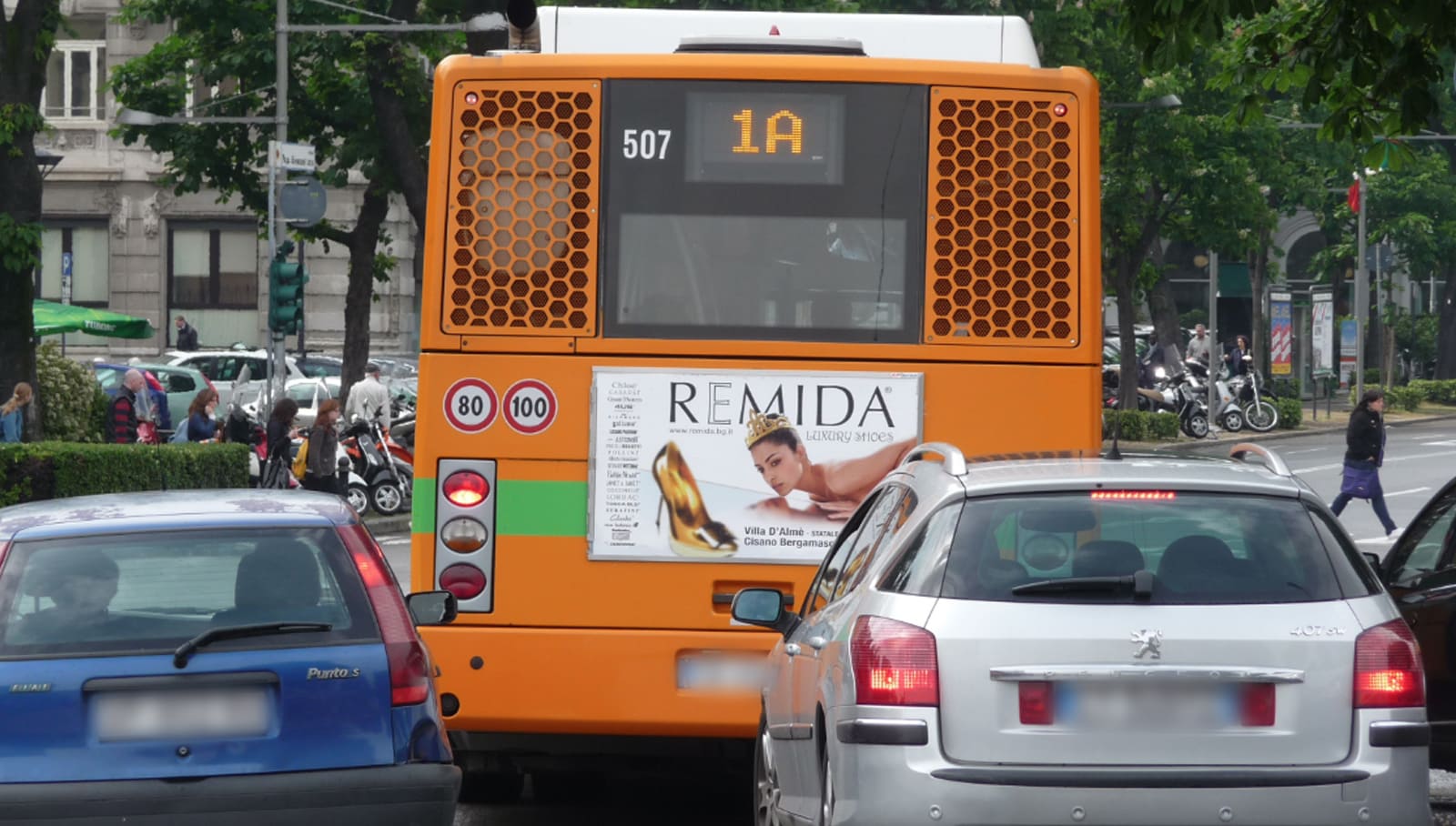 Pubblicità sull'Autobus a Mantova, Cremona, Lodi, Brescia e Bergamo